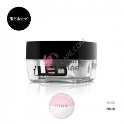 Gel UV Silcare Roz de constructie 15 ml - LED